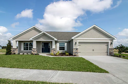 Highland Homes' design center offers a multitude of exterior options